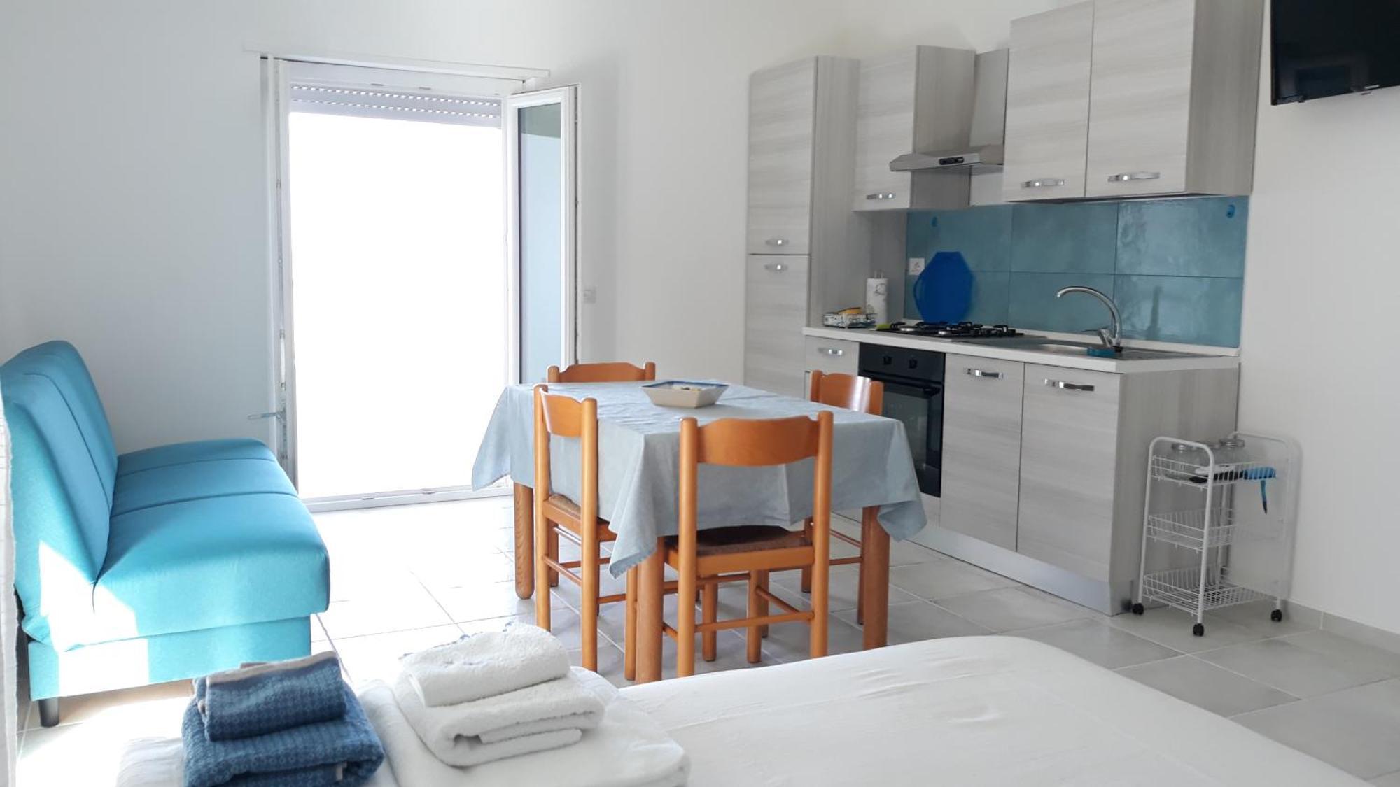 Mare Blu Apartman Gizzeria Kültér fotó